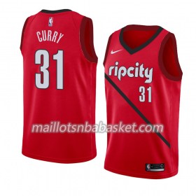 Maillot Homme Portland Trail Blazers Seth Curry 31 2018-19 Nike Rouge Swingman